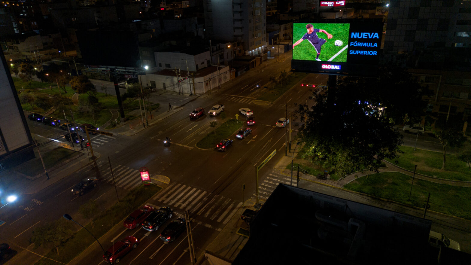 Pantalla led en publicidad exterior